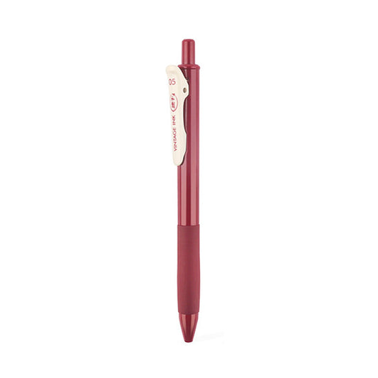 New at Buy Center: Retro Color Gel Pen Set Student Stationery Adzuki bean red