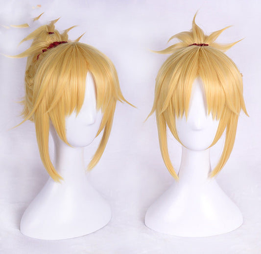 Peluca de cosplay de FGO Mordred de SUNCOS