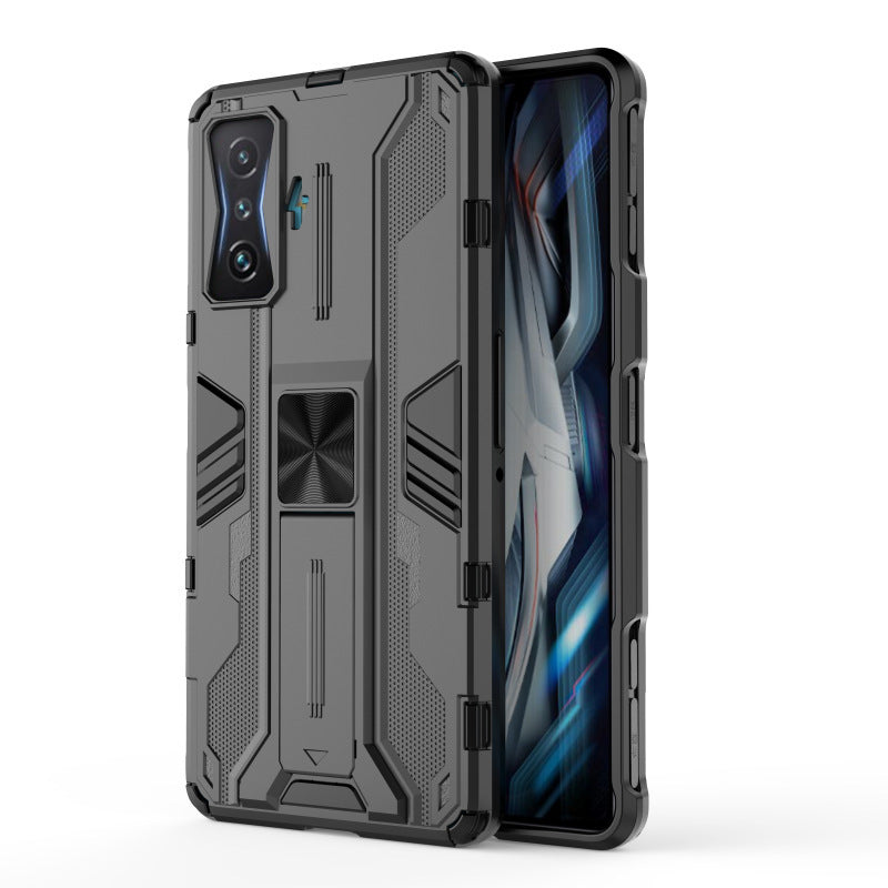 Newly Released at Buy Center: All-inclusive Phone Case Hard Shell Men's Car Magnetic Integrated Support Gentleman's Black