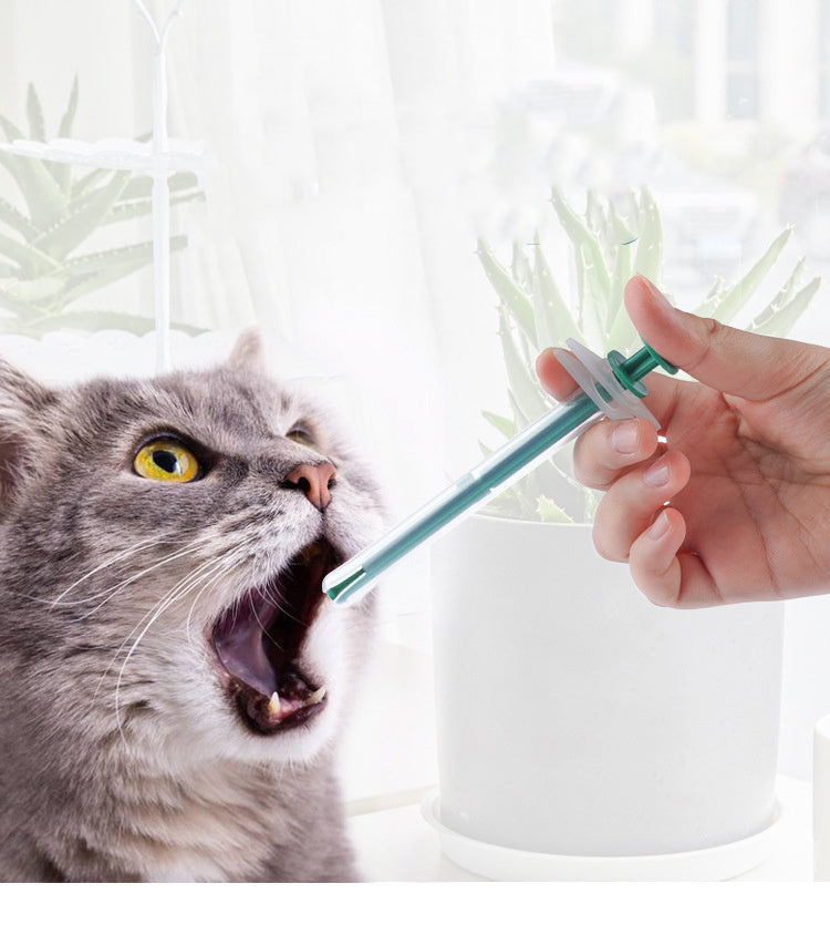 Newly Released at Buy Center: 2 Pcs Cat Pill Shooter Pet Piller Gun Dog Pill Shooter Cat Tablet Soft Tip Syringe Pet Medical Feeding Dispenser Tool For Small Animal