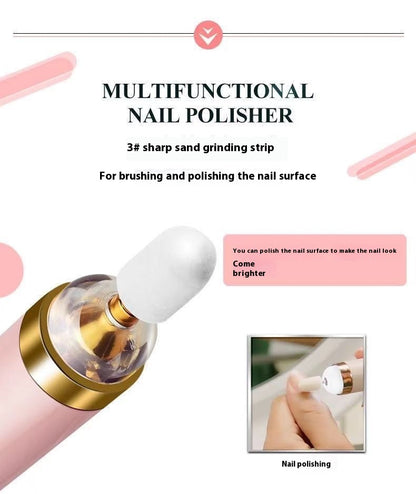 Fresh on the Scene at Buy Center: Cross-border Nail Piercing Device Electric Nail Trimmer Five-in-one Nail Polishing Machine Nail File Flawless Nail Polish