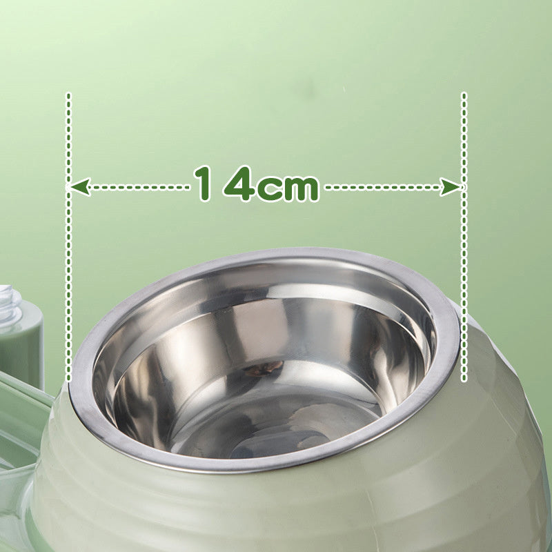 Hot New Items at Buy Center: Cat Food Bowl Cat Bowls Whisker Friendly With Water Dispenser For Cats And Small Dogs