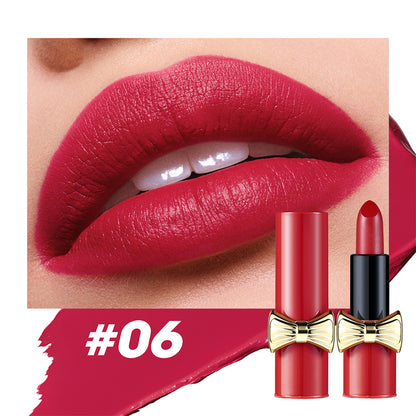 Buy Center Choice-Bow Lipstick Matte Velvet Lasting 06 Color 3.5g