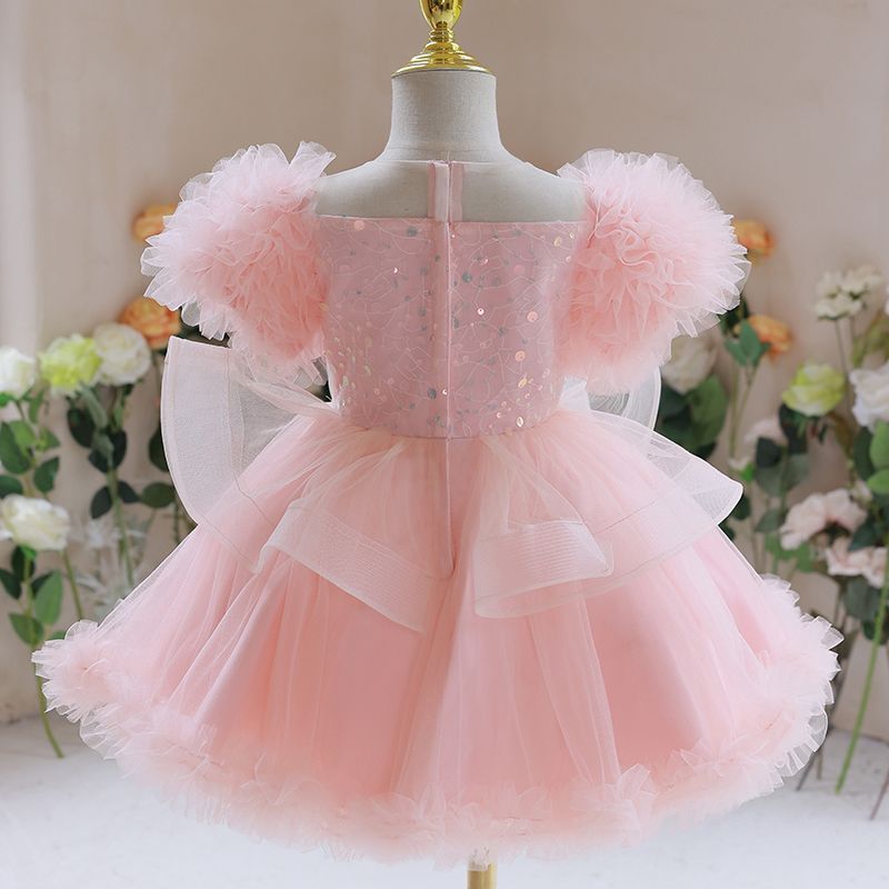 Fresh on the Scene at Buy Center: Birthday Flower Girl Gauzy Gown Performance Costume