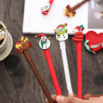 Fresh on the Scene at Buy Center: Christmas Gel Cute Cartoon Pen Writing Stationery