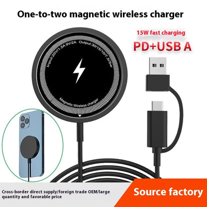 Newly Released at Buy Center: 1-to-2 PD Magnetic Wireless Charger