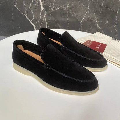 Now Available at Buy Center: Men's Loafers Summer Casual Frost Flat Shoes Slip-on Driving Shoes