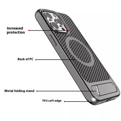 Fresh Arrivals at Buy Center: Phone Case Suitable Grid Cooling Magnetic Suction