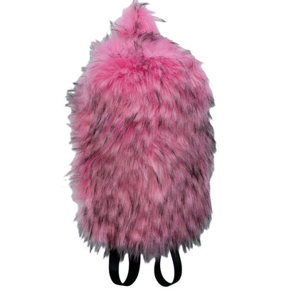 Fur Hot Girl Plush Backpack