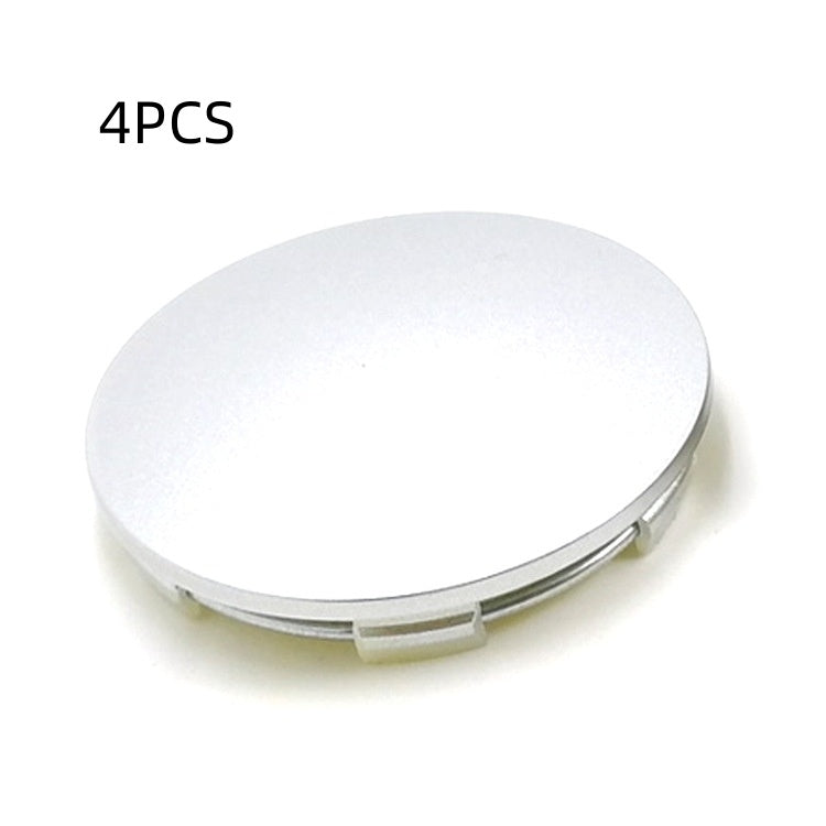 Just Arrived at Buy Center: Retrofit 65MM Car Hub Center Cover Silver 4PCS