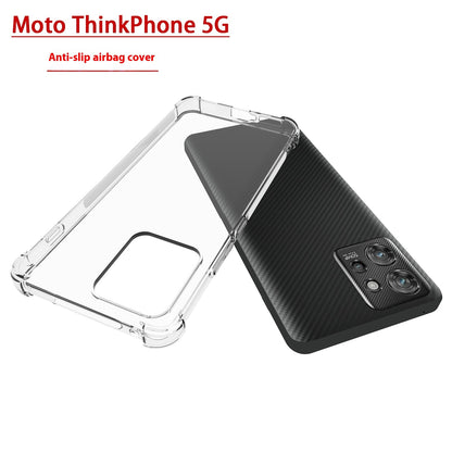 Now Available at Buy Center: Transparent Anti Drop Four Corner Airbag Phone Case