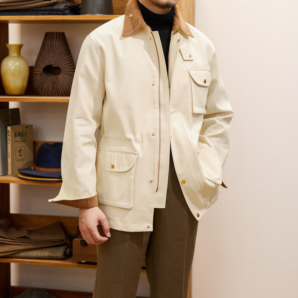 Retro Kaji Thick Trench Coat