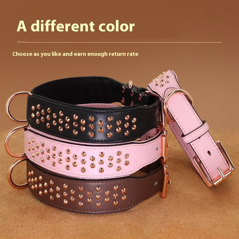 Newly Released at Buy Center: Dog Rivet Collar Anti-bite