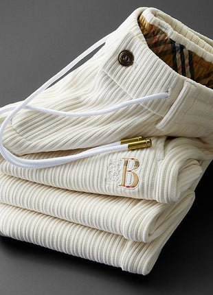 Fashionable Soft Corduroy Sweatpants For Men