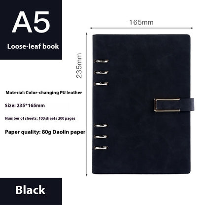 A5 Notebook Loose-leaf Removable Notepad Business Office Meeting Buy Center