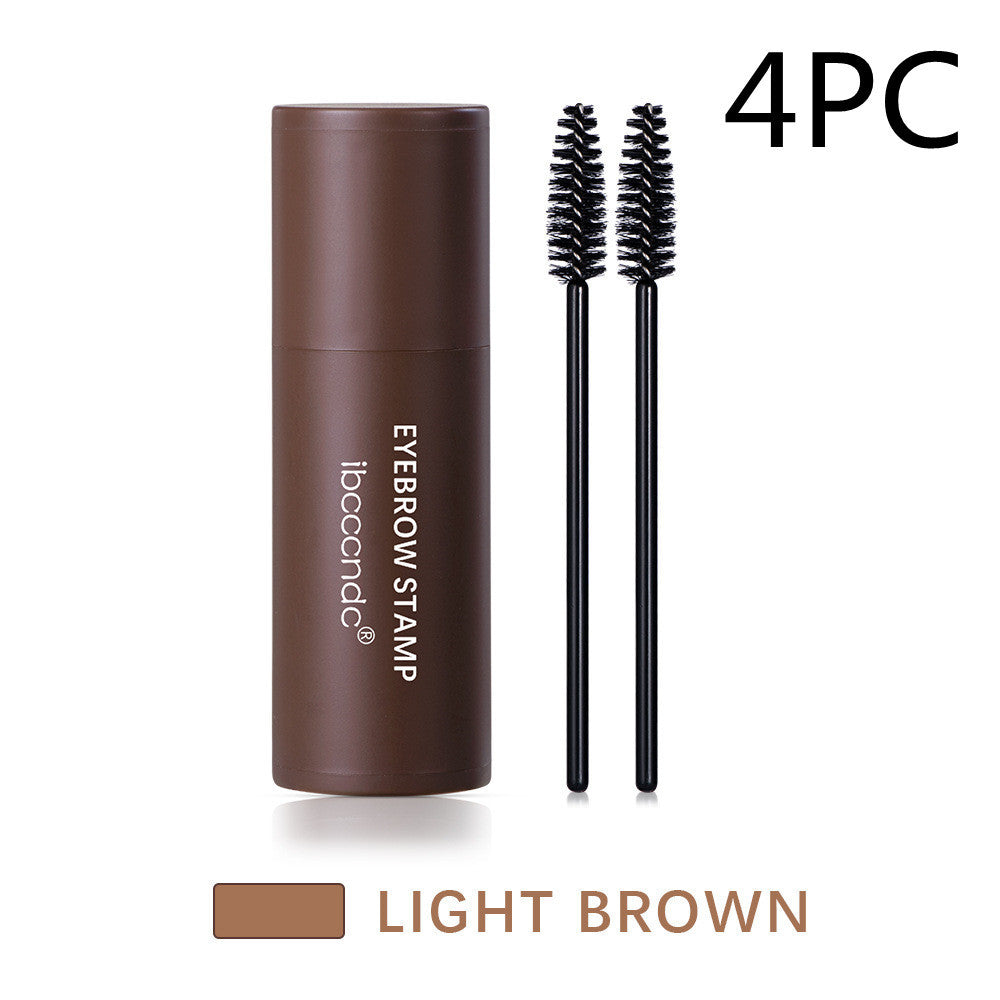 Buy Center Top Rated-Seal Eyebrow Powder Stick Eyebrow Card Eyebrow Trimming Eyebrow Pencil Stick Light brown no eyebrow card 4PC