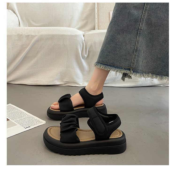 Sports Summer New Roman Sandals For Women Wear Thick Soles Buy Center