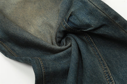 Newly Arrived at Buy Center: Waste Soil Wind Dirty Worn Jeans Men