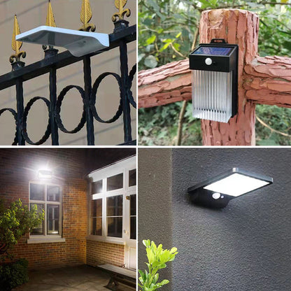 Fresh Arrivals at Buy Center: Outdoor Solar Courtyard Human Body Induction Wall Lamp Intelligent Light Sense Garden Villa Balcony Exterior Wall