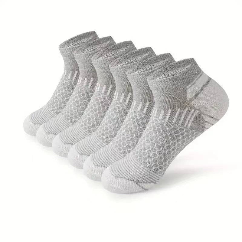 Chaussettes de course à pied, de basket-ball, d'extérieur, respirantes, absorbant la transpiration, pour hommes, chaussettes à la cheville