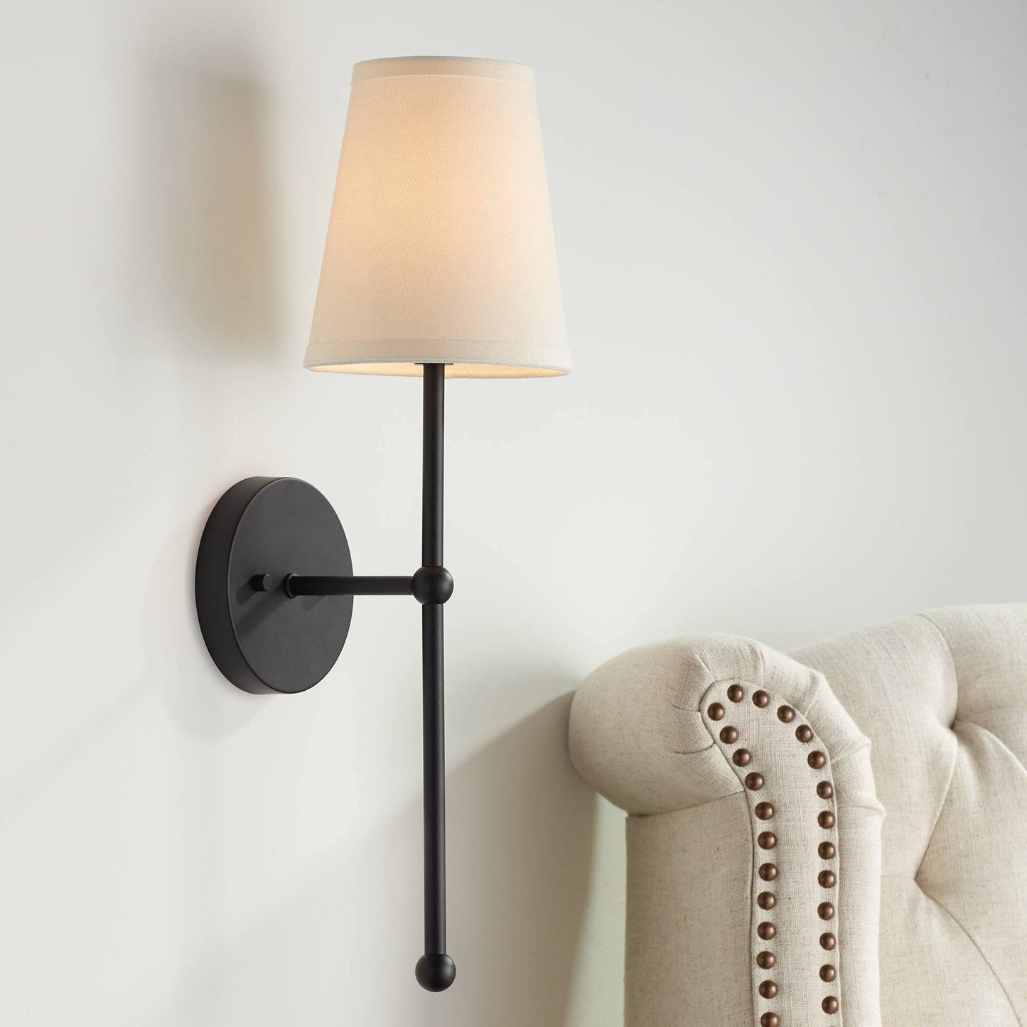 Just Arrived at Buy Center: American Minimalist Wall Lamp Bedroom Modern Black