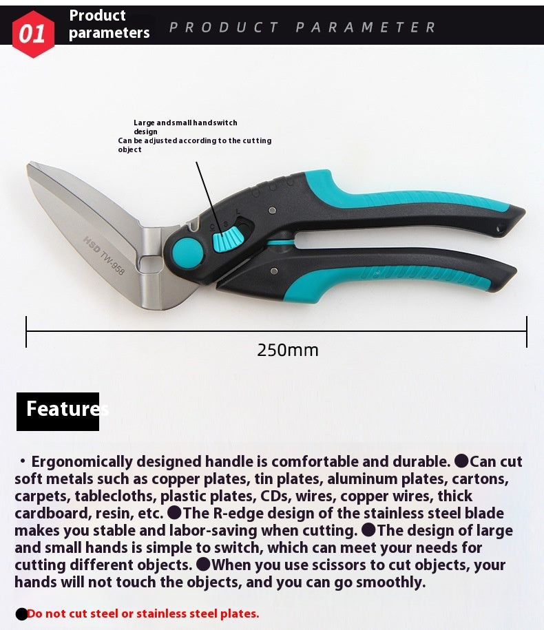 Just Arrived at Buy Center: Fabric Carpet Scissors Branch Repair Universal Scissors