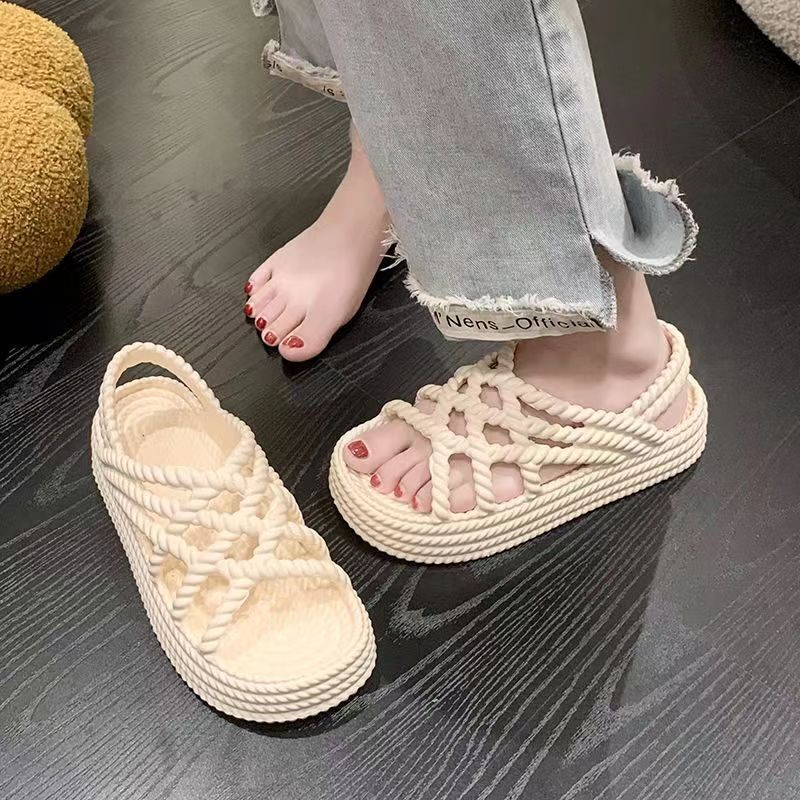 Fresh on the Scene at Buy Center: Women's Summer Platform Casual Roman Sandals