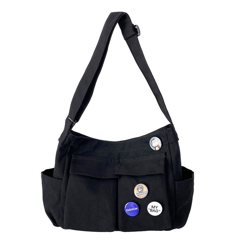 Trending Now at Buy Center: Retro Women's Large Capacity Artistic Casual Canvas Shoulder Bag