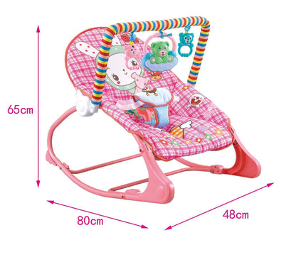 Fresh Arrivals at Buy Center: Baby Rocking Chair Baby Rocking Bed Portable Foldable Coax With Mosquito Net Rocking Chair Pink