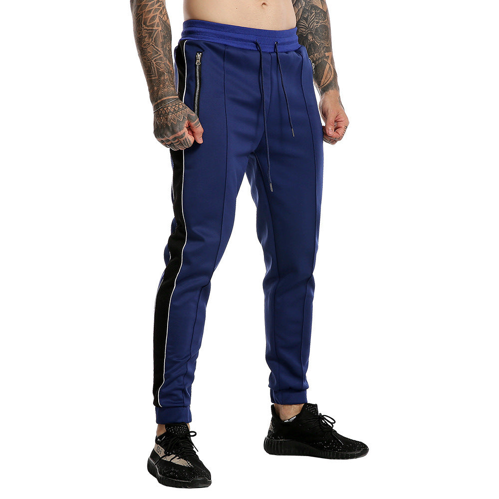 High-quality stretch casual pants men's corset pants