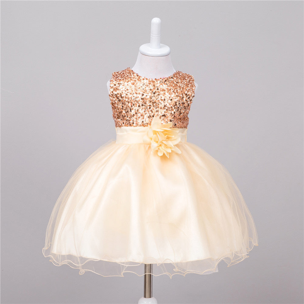 Baby Sequin Dress Flower Girl Wedding Princess Dress | Toys, Kids & Babies2 | Buy Center