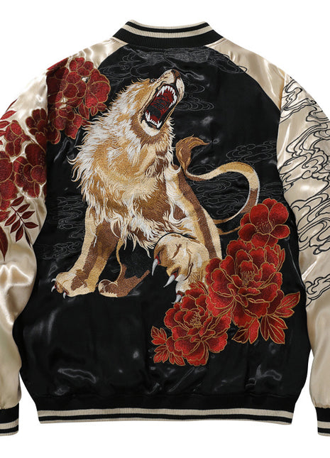 Heavy Industry Lion King Embroidery Jacket Male