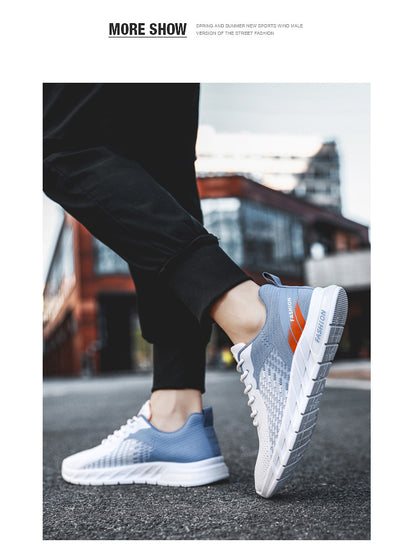 New at Buy Center: Breathable Mesh Shoes Fly Woven Mesh Casual Running Sneaker