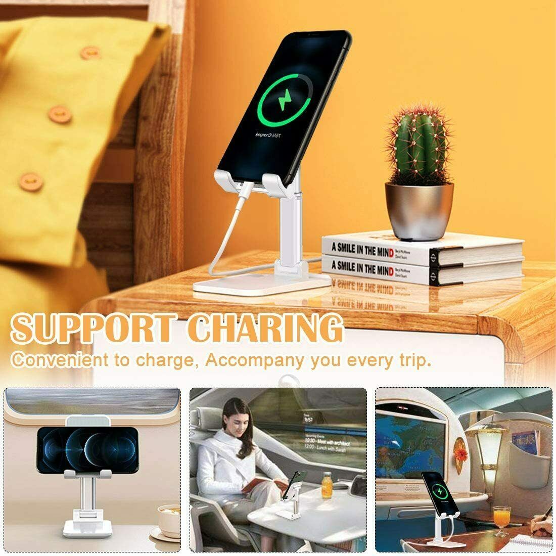 Cell Phone Stand Desktop Holder Tablet Stand Mount Mobile Phone Desktop Tablet Holder Table Cell Foldable Extend Support Desk Mobile Phone Holder Stand Buy Center