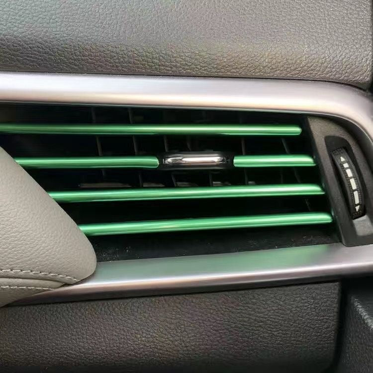 Fresh on the Scene at Buy Center: Car Air Conditioning Outlet Trim Binder Clip Interior Design Accessories Green