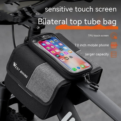 Fresh Arrivals at Buy Center: Bilateral Tube Touch Screen Saddle Bag