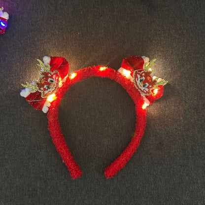 Headband New Year Creative Hair Accessories New Year's Day Annual Meeting Activity Luminous Buy Center