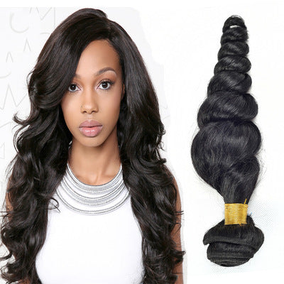 Fresh on the Scene at Buy Center: Loose wave real hair wig hair curtain vrigin hair factory direct selling price in Europe and America