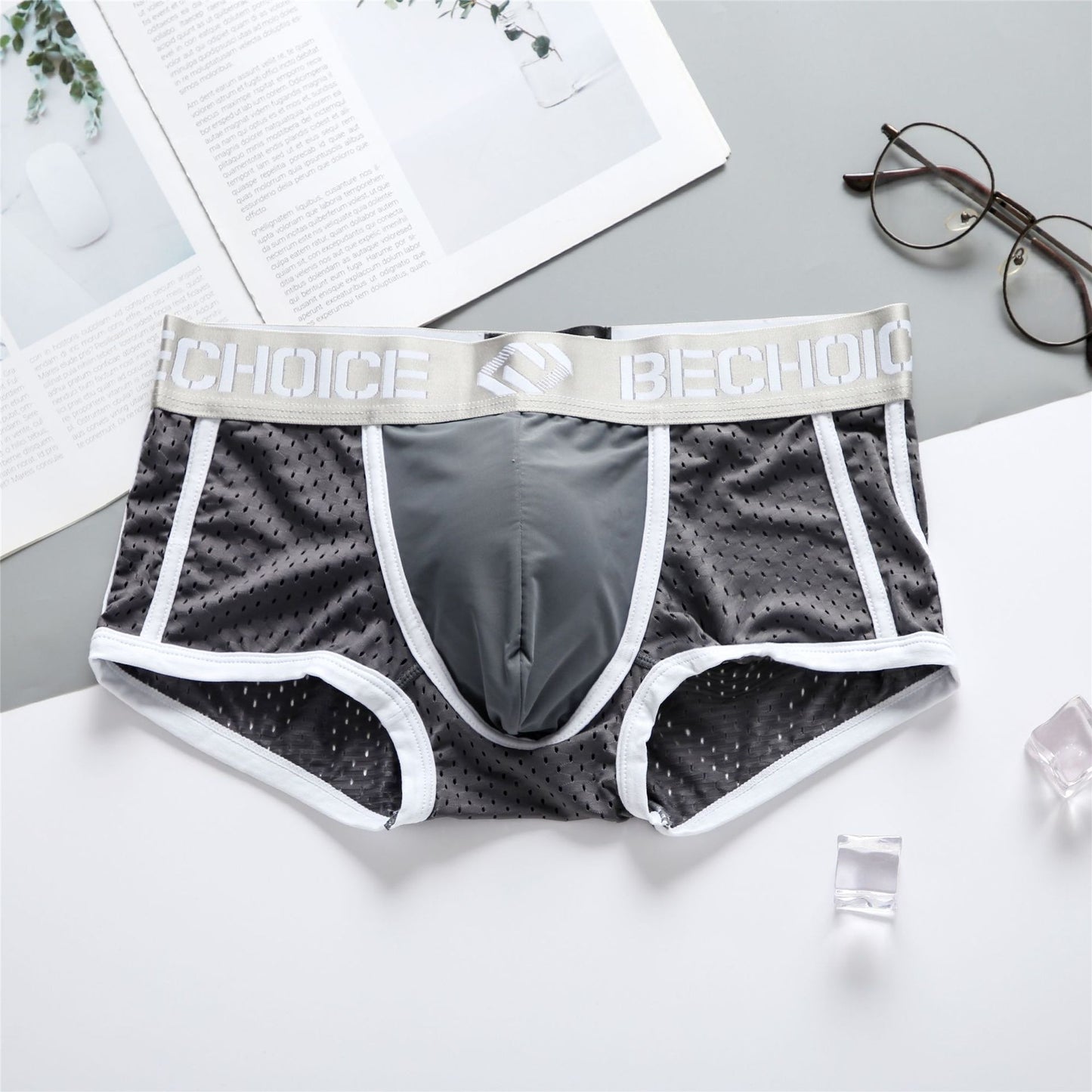 Low Waist Mesh Breathable Comfortable Men's Underwear Buy Center