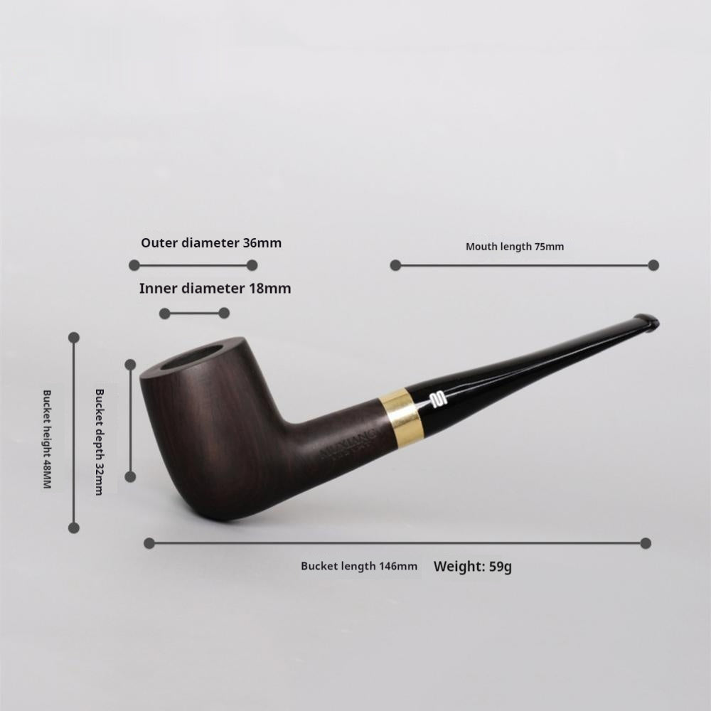 Newly Released at Buy Center: Costustoot Handmade Blackwood Pipe Wooden Smoking Set Pipe Dual-use Ac0015