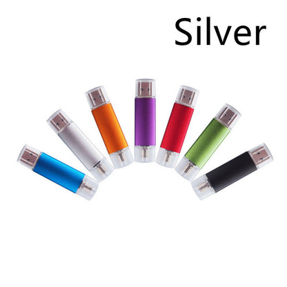 Now Available at Buy Center: Portable Caike Aluminum Alloy USB 2.0 Drive Silver