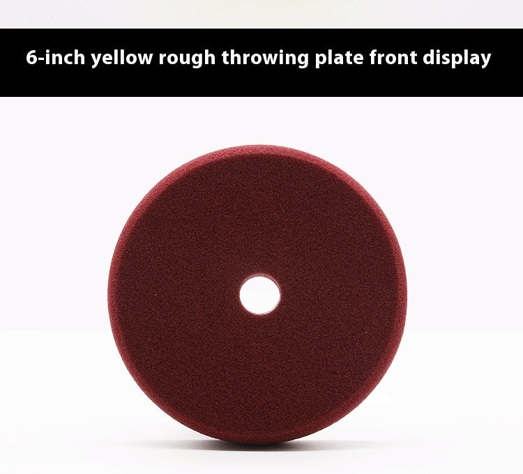 Newly Released at Buy Center: Car Beauty 6-inch Polishing Sponge Wheel Thick Medium Fine