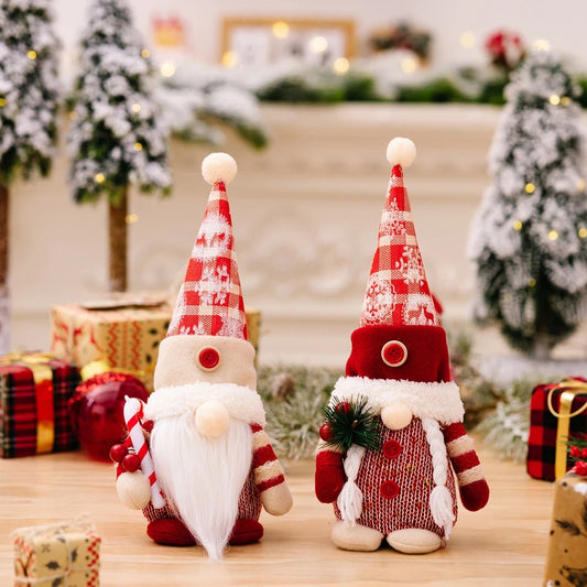 Fresh Arrivals at Buy Center: Christmas Decorations Knitted Non-woven Stand-up Faceless Doll