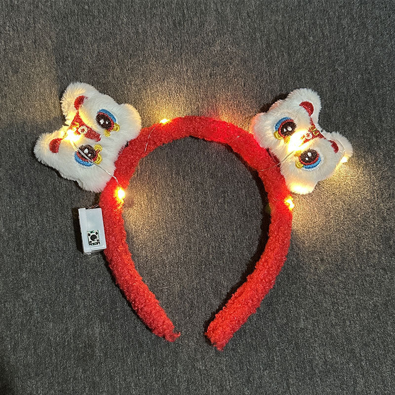 Headband New Year Creative Hair Accessories New Year's Day Annual Meeting Activity Luminous Buy Center