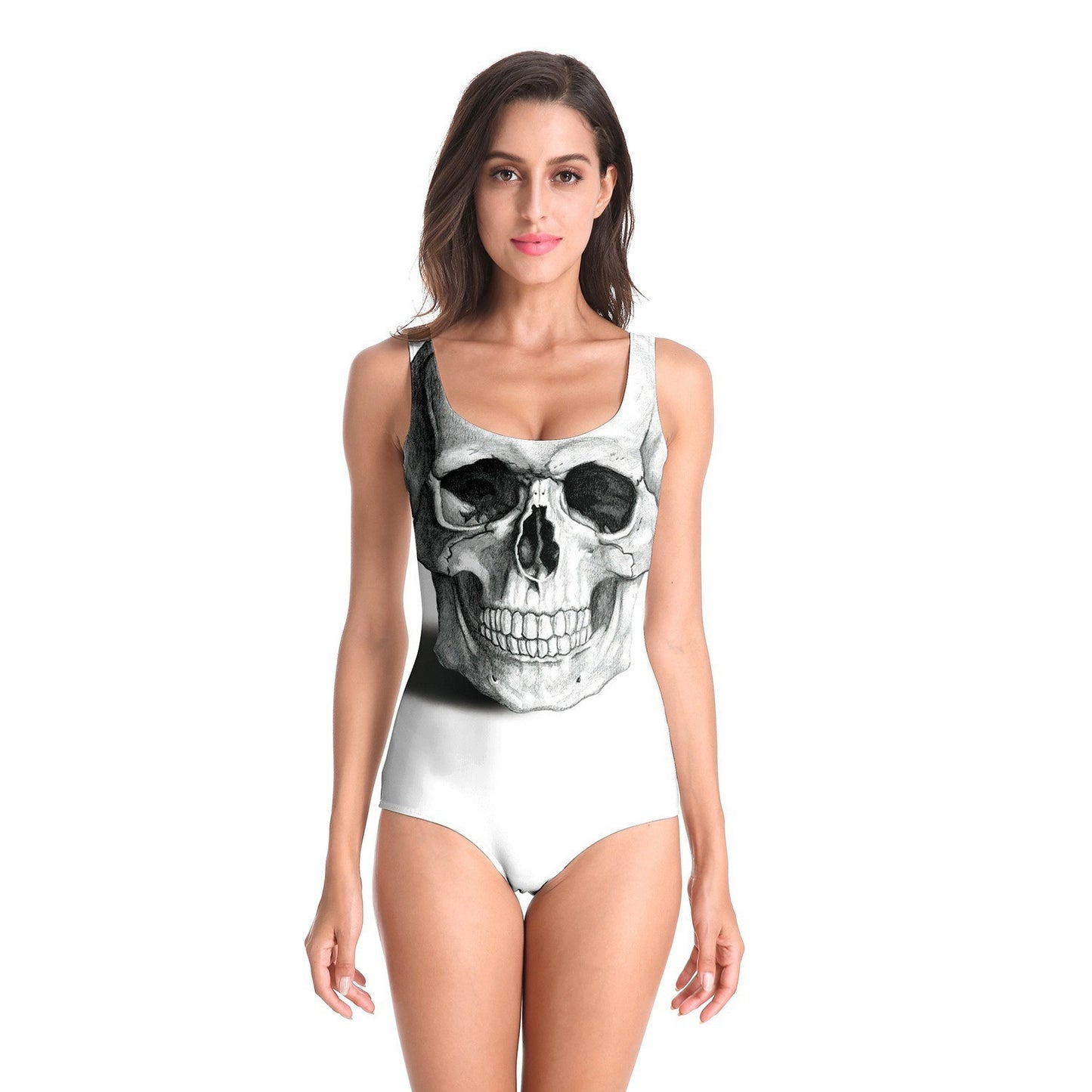 Just Arrived at Buy Center: Women's Digital Printing One-piece Swimsuit B126092 S to M