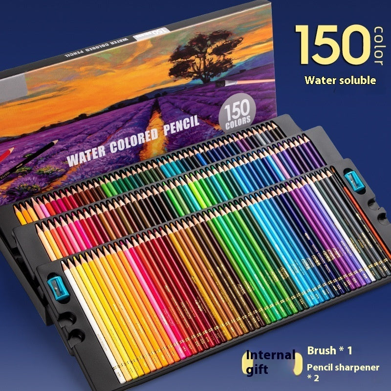 Buy Center Handpicked- Water-soluble Oily Hand-painted Sketch Color Brush Color Lead Water 150 Colors