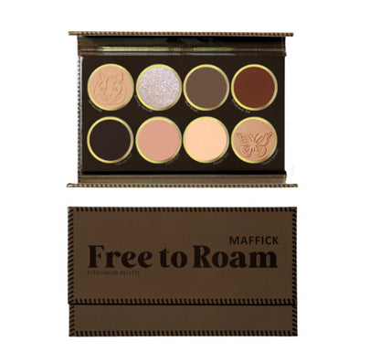 Now Available at Buy Center: Makeup Free Roaming 8 Colors Eye Shadow Plate Matte Eye Shadow Plate 02 Color