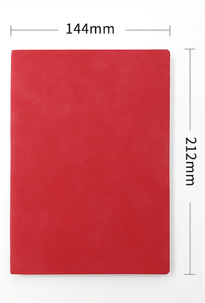 Trending Now at Buy Center: Soft Noodle Sheep Buckle Notepad Notes Red