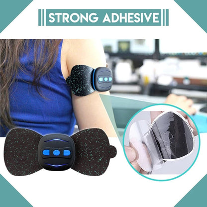 Buy Center Excellence-Portable Charging Massager Mini Massage Neck Stickers Cervical Vertebra Physiotherapy Instrument