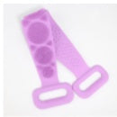 Hot New Items at Buy Center: Bath Towel Silicone Rubbing Back Towel Purple 60cm